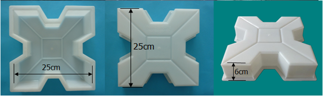 植草磚塑料模盒 植草磚塑料模盒