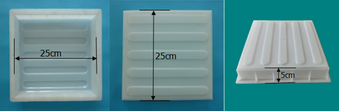 盲條塑料模盒 盲條塑料模盒