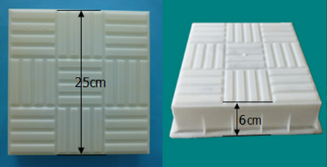 彩磚塑料模具 彩磚塑料模具