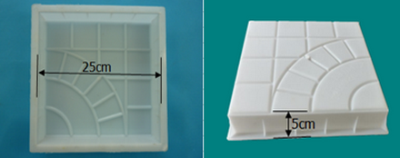 彩磚塑料模具 彩磚塑料模具