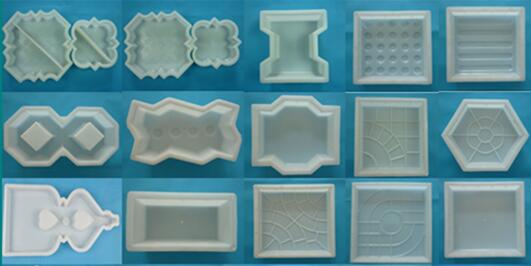 彩磚塑料模具 彩磚塑料模具